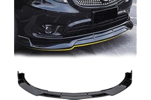 Archaic Becquet Avant Compatible avec 3th Gen Vito V-Classe W447 V250 V220d EQV 2015-2019, kit de carrosserie de becquet sous Le Menton, Spoiler Avant Vito