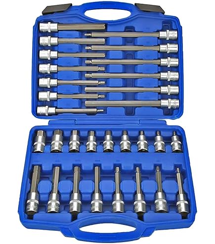 Set Di 10 Chiavi Torx US PRO B1128 - Taglie Complete Da T20 A T70 Per Meccanica E Fai Da Te