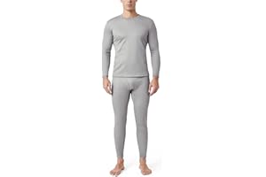 LAPASA Completo Termico Uomo in Pile Calzamaglie Termica & Maglie Termiche Set Sport Invernali Sci Snowboard Sport Running Trekking М11