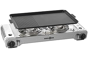 Fornello campeggio Brunner Devil Double Grill