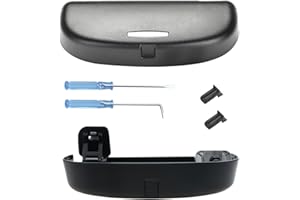 GAFAT Soporte para Gafas de Sol Compatible con BMW X1 X3 X5 X7 Serie 1 2 Serie 3 Serie 5 6 7 2010-2024, Estuches de Gafas Interior para X1 U11 X3 G01 Serie 1 F40 Serie 3 G20, B-M-W Accesorios (Negro)