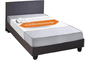 ‎SLEEPLING sleepling Waterproof Pocket Sheet, 60 x 120 cm, Mattress Protector, Bed Insert, Horizontal Pad, Made in Germany, 100% Cotton Linked with PU Core, Boil-Proof, Mite-Proof and Urine-Impermeable, White