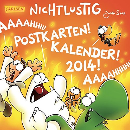 Nichtlustig Postkartenkalender 2014