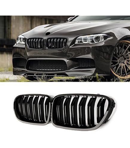 Bandes De Calandre Rouge TTCR-II Pour BMW Série 1-8, F20-F36, G11-G14 - Insert Décoratif Sportif