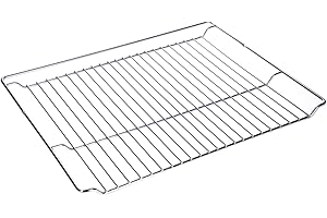 ‎KENEKOS Kenekos - Gitterrost Backofenrost 465x375x21mm kompatibel mit Bosch Siemens wie 00574876/574876 HEZ334000 hitzebeständig spülmaschinenfest Kombirost Kuchengitter Grillrost Grillgitter Backofengitter