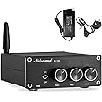Nobsound NS-15G Bluetooth Amplifier, Mini 200W Amp, TPA3116 Chip, HiFi Stereo Class D 2.0 Channels, with Power Supply