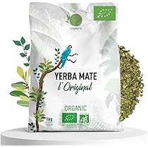 ECOTEAS Organic Yerba Mate, Unsmoked, Green Energy Loose Tea (16 Oz - View #9
