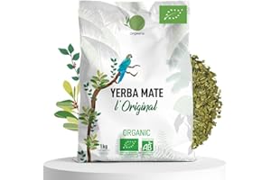 ORIGEENS YERBA MATE ORGANIC 1KG The Original - Zielona Yerba Maté bez dymu - bez łodygi, 0 pyłu