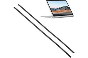 TOSUNY Bandes de Pieds de Pare-Chocs pour Laptop Studio 14,4 Pouces, Les Bandes de Pieds en Caoutchouc sont Livrées avec Une Goupille D'éjection, Un Tournevis, Une Ventouse, Une (Noir)