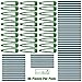 SCHOOL HAIR ACCESSORY BUNDLE: 80 PIECE BULK PACK of Green School Hair Accessories For Girls. Includes 30 Snap Hair Clips and 50 No-Pull Elastic Hair Bands. Save Over 60% On High Street Prices. Available In Different Colours.