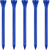 Zivisk Golf Tees Wood,Golf Tees 83mm Pack of 100 Tees - Blue