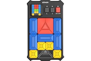 GiiKER Super Slide Puzzles Brain Games,500+Level Slide IQ Puzzles Game,Handheld Educational Family Day Toys,Leisure Travel Relaxation Stress Toys,Gifts for Kids of All Ages