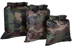 Docooler - Lot de 3 sacs étanches 3 l + 5 l + 8 l, ultra-légers, pour le camping, Colore 2