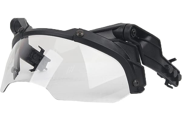 WISEONUS Lunettes de casque tactiques universelles, amovibles pour airsoft, paintball, chasse, accessoires pour casque MICH/FAST