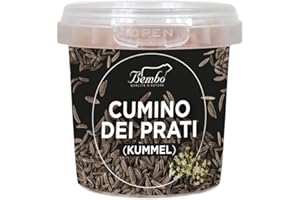 BEMBO QUALITÀ D'AUTORE Semi Bembo: Semi di Kummel (Cumino dei Prati o Carvi) 70g – Confezione Anti-Spreco e Anti-Ossidazione, Riutilizzabile e Riciclabile
