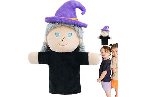 Marionnette à Main en Peluche Douce,Poupées Contes de Fées - Jouet Interactif Conte pour Maison École Maternelle Crèche Éducation