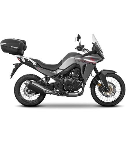 Platine Aluminium Noir + Kit Visserie – Support Top Case SHAD TERRA (TR48/TR37/TR90), Moto Solide Barcelone