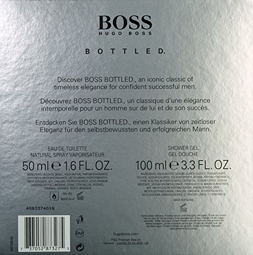 Hugo Boss Bottled Set homme/men, Eau de Toilette 50 ml und Duschgel 100 ml, 1er Pack (1 x 150 ml) - 2