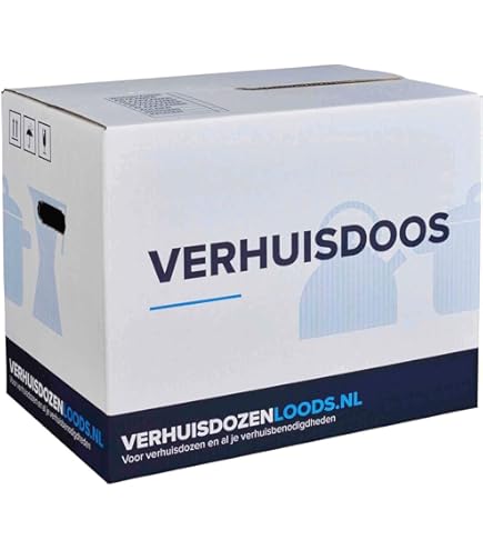 Stevige kartonnen verhuisdoos met snelle montage | RAJA