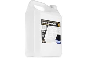 BeamZ FSMF5L Liquido para Maquina de Humo Bajo 5L, con Efecto de Hielo Seco y Dispersión Lenta, Liquido Maquina de Humo para Fiestas, Eventos, Humo Discoteca Ecológico, Alta Densidad, 5 Litros
