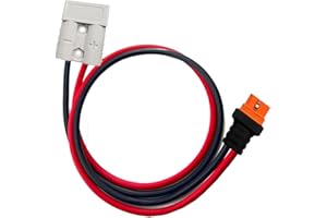 ZkeeShop Cable de extensión solar de 50 A a XT60i para Anderson a XT60i 10 AWG cable solar para generador solar, carga solar de 60 cm (XT60i hembra)