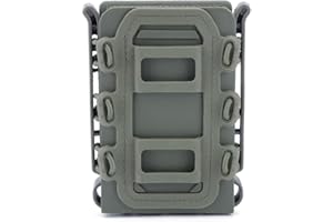 WARMHEARTTING Porta Caricatore for 5.56/7.62mm Pistola Rivista Borsa Porta Caricatori Zaino tattico Vest Molle Accessori