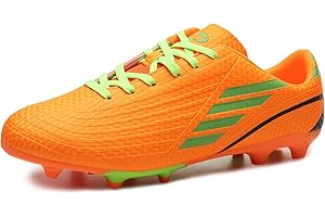 ZVC Chaussures de Football Homme Crampons Professionnel Athlétisme Entrainement Chaussures de Sport Chaussures de Sport en Plein Air Unisexes