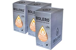 GENERIC SET 72 BOLERO DA 3 GRAMMI PINA COLADA Preparato istantaneo per Bevande con Stevia e Vitamina C e Senza Zucchero