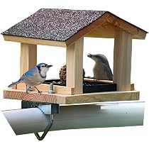 Mangiatoia Per Uccelli Da Giardino Con Palo Regolabile 224 Cm, Base A 5 Rebbi Antivento, 2 Ganci, Resistente Alle Intemperie