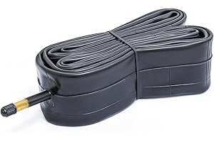 FengCan 28 Pouces Chambre à air vélo 700x45C 700x46C 700x48C 700x50C 28x1.75 28x1.95 Chambre à air Convient pour 700x44/50C 46/52-622 Pneu de vélo de Route/Gravier/VTT, Valve Schrader AV48mm (1-PC)