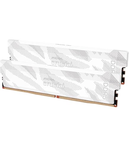 Crucial Pro CP2K32G60C40U5W DDR5 RAM 64GB Kit (2x32GB) 6000MHz