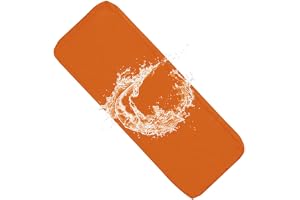Bänkdyna, endast överdrag 120 x 40 150 x 45 100 x 35 Vattentäta bänkdynaöverdrag 5 cm tjocka för inomhus- och utomhuskök, tatami, trädgård(Orange,140x45x5cm)