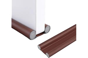 AUTUCAU Under Door Draft Stopper 37 inches Adjustable Insulation Double-Sided Sound Proof Door Air Draft Blocker for Noise Light Smell Stopper,Upgraded Version