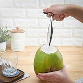 Clazkit Stainless Steel Coconut Opener Tool, Coconut Dr...