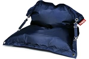 Fatboy Buggle-Up Beanbag | Le Pouf polyvalentI Banquette et Pouf en Un | 180 x 140 cm | Polyester I Résistant aux UV, à l'eau et aux salissures I Bleu foncé