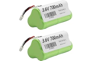 K KYUER 2-Pack 700mAh Battery for Zebra/Motorola Symbol LI4278 LS4278 LS-4278 LS4278-M BTRY-LS42RAAOE-01 DS-6878 DS6878 DS6878-SR 82-67705-01 K35466 Cordless Bluetooth Barcode Scanner