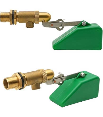 SPARES2GO Valvola Di Riempimento Della Cisterna Del WC Universale 1/2" BSP Ingresso Galleggiante Regolabile (ingresso Inferiore - Foto 9