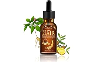 ZOXPM Hair Growth Serum for Hair Loss and Hair Regrowth 30ML Ginger Hair Growth Oil for Thinning Balding Repairs Hair Follicles Hair Growth Treatment for Men Women