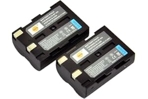 DSTE® 2x D-LI50 Li-ion Batería para Pentax K10, K10D, K10D GP, K10D Grand Prix, K20D and Compatible with Konica Minolta NP-400, a Sweet DIGITAL, a-5 Digital, a-7 Digital, DiMAGE A2, Dynax 5D, Dynax 7D, Maxxum 5D, Maxxum 7D, Minolta Dimage A1, Samsung SLB-1674, GX-10, GX-20, Sigma BP-21, SD1, SD1 Merrill, SD14, SD15
