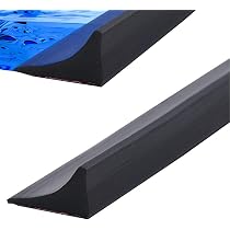 Schwallschutzleiste Für Dusche – Faltbar, Selbstklebend, 155 Cm, Grau, Wasserdicht