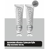 Marvis Smokers Whitening Mint Diş Macunu 85 ML x 2 Avantajlı Set