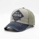 Jewel Shine Model Eskitme Beyzbol Şapkası, Lacivert Beyaz Bordo Renk, Vintage Yıpranmış G&ouml;r&uuml;n&uuml;ml&uuml;, Pamuklu, Hat, Cap, Şapka