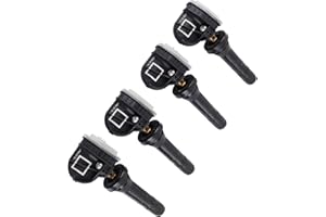 Flydida 4 Stück TPMS Reifendrucksensor Reifendrucksensoren RDKS Sensoren Reifendruckkontrolle Passend für Ecosport Fiesta Focus KA Mondeo Ranger Autozubehör Teil# 862980 2036832 2318530