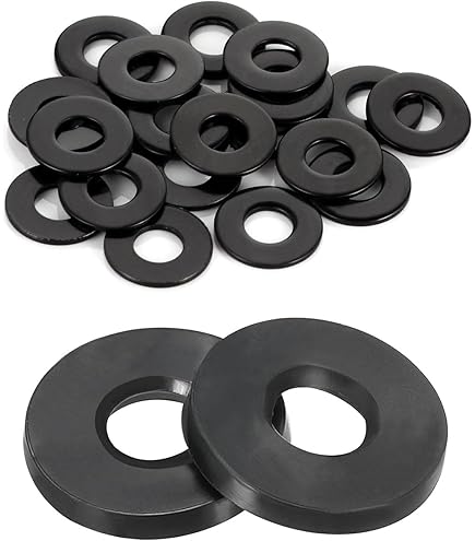 12 Rondelle In Gomma M8 8x16mm - Guarnizioni Per Rubinetti E Bulloni - Foto 3