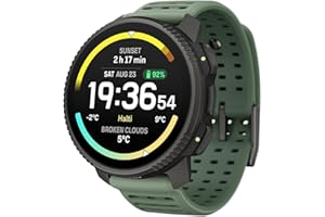 SUUNTO Vertical 2 Montre GPS Sport, Écran Tactile AMOLED Lumineux avec Design Robust, Lampe LED Intégrée, Autonomie 20 Jours, Cartes Hors-Ligne, Navigation Fiable, 115+ Modes de Sport