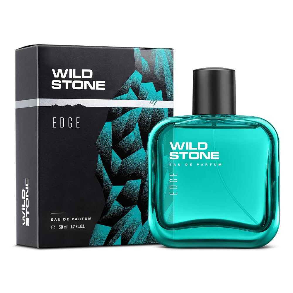 Wild Stone Edge Premium Perfume for Men, 50ml|Long Lasting Eau De Parfum|Luxury Fragrances
