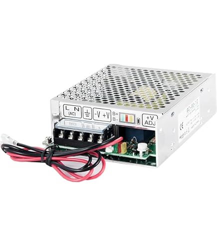 WITTKOWARE AD-55A Alimentatore Switching 13,8V 4A 50W Con Funzione UPS E Ricarica Batteria - Regolabile 12-14,5V - 5