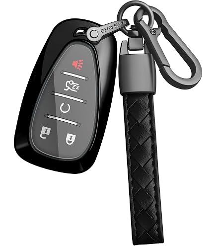 Silicone Rubber Key Fob Cover For 2017-2019 Chevrolet Malibu Remote - Protective Skin Case 5 thumbnail image
