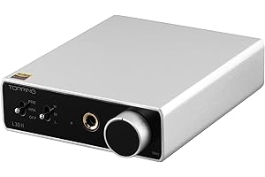FANMUSIC Topping L30II NFCA Module UHGF-Technologie 0,3 uV Ultra Low Noise Kost-Effective Kopfhörer-Verstärker (Silber)