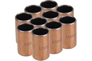 BQLZR Douille de roulement composite autolubrifiante, manchon de moteur 10x12x20mm, paquet de 10